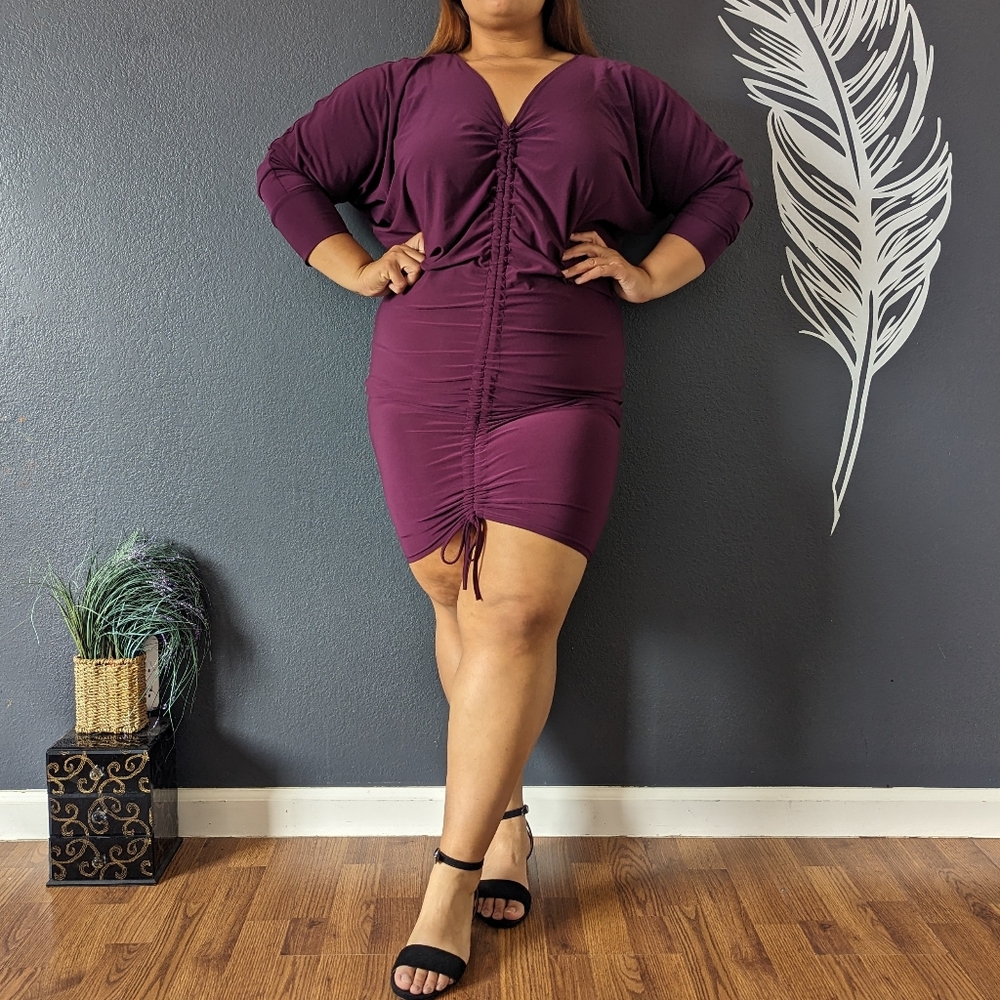 Bluzat Plum Dress